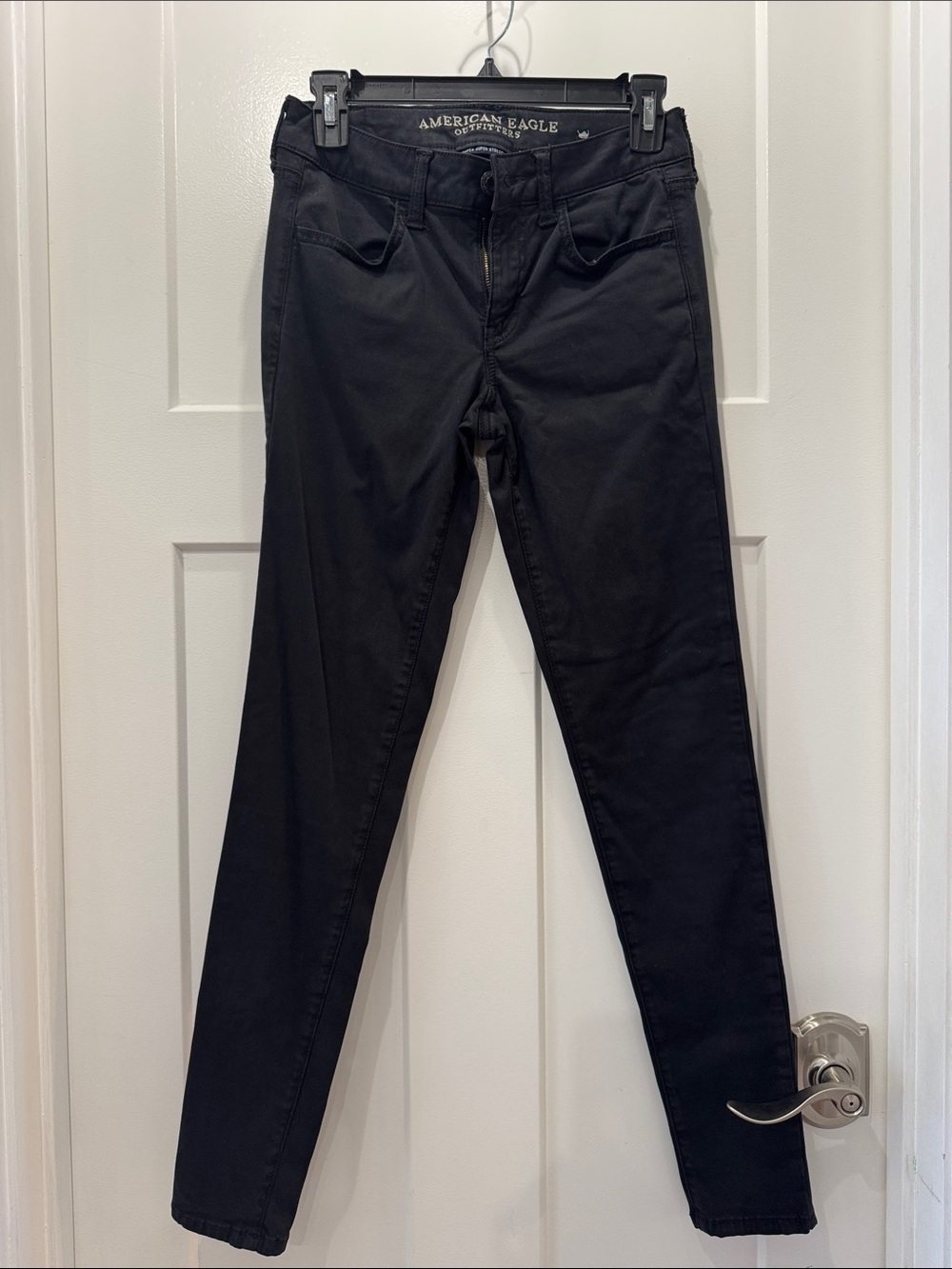 American Eagle Outfitters Black Super Super Stretch X Jegging Jeans Size 4